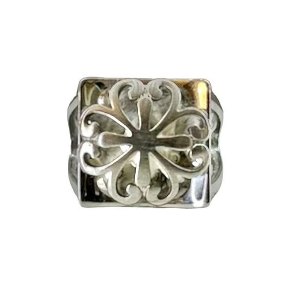 Vtg Men’s Fleur De Liz Ring - Picture 1 of 5